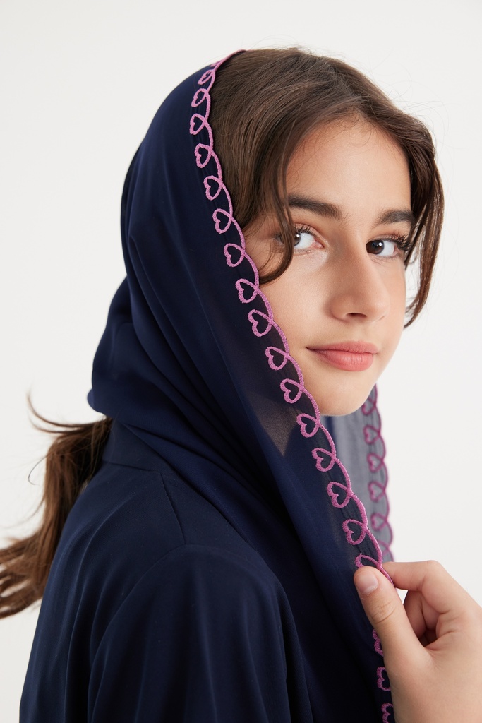 A15 Hearts Abaya