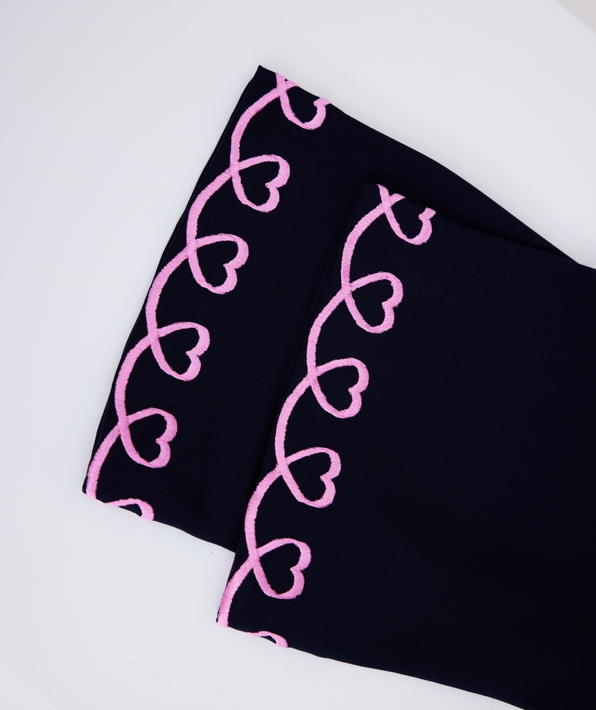 A15 Hearts Abaya